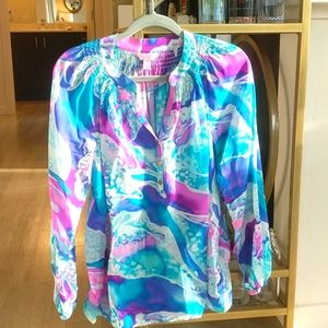 Lilly - Silk Elsa Top